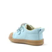 Rakerplus Sonic Hakiki Deri Mavi Cırtlı Anatomik Bebek Spor Ayakkabı Sneaker thumbnail 10