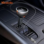 Mcdodo CC-4850 80W Geri Çekilebilir Kablolu Hızlı Araç Çakmak Şarj Cihazı thumbnail 4