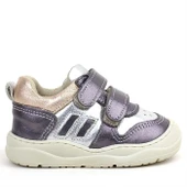 Rakerplus Schaggy Hakiki Deri Platin Gümüş Bebek Spor Ayakkabı thumbnail 11