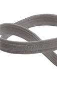 Koyu Gri 20 mm 5 mt Dayanıklı Sert Yassı Elastik Şerit Lastik thumbnail 2