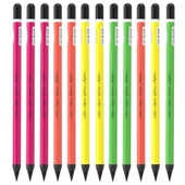 Panda Panpen Neon Serisi Bitmeyen Kurşun Kalem (PAN721) 12 Adet thumbnail 1