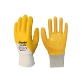 Beybi Pamuk Nitril PMK KN350 10 Beden Eldiven 12li Paket EN388 (2111X) - 2