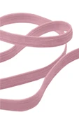 Pembe 12 mm 5 mt Dayanıklı Sert Yassı Elastik Şerit Lastik - 3