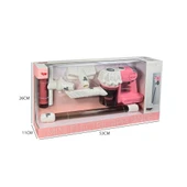 Sesli Vakumlu Dikey Elektrik Süpürgesi 3 in1 Çekme Özellikli Oyuncak Pembe - 3
