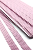 Pembe 6 mm 5 mt Dayanıklı Sert Yassı Elastik Şerit Lastik - 2
