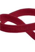 Kırmızı 20 mm 5 mt Dayanıklı Sert Yassı Elastik Şerit Lastik thumbnail 2