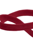 Kırmızı 12 mm 5 mt Dayanıklı Sert Yassı Elastik Şerit Lastik thumbnail 2