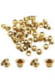 30 Adet Altın Renk 7 mm Kuş Gözü Kapsül Perçin thumbnail 4