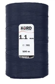 Kord Lacivert Rengi 1.1 mm 500 m Mumlu El Saracı ve Dikiş İpi thumbnail 1