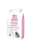 Brit  care tahılsız mini 2kg yorkshire terrier somonlu adult yetişkin köpek maması - 1