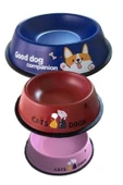Fatih-Pet  Çelik Mama Kabı Karışık Renkli 8 Oz (1 ADET) - 1