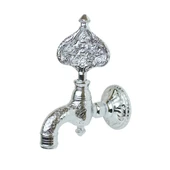 FKN Desenli Perlatörlü Parlak Krom Osmanlı Musluk - 1