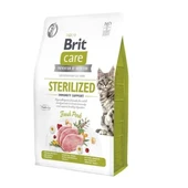 Brit Care Immunity Support Domuz Etli Tahılsız Kısırlaştırılmış Kedi Maması 2 Kg - 1
