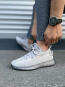 JET-305 Pulse Bağcıklı Triko Kumaş Erkek Günlük Spor Ayakkabı TGT - Gri thumbnail 3