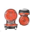 Tecna Brandi 6850 Kırmızı Pizza Makinesi - Multi Cooker Kırmızı thumbnail 4