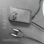 50 Metre RGB Renkli LED Işık Zinciri – Dış Mekan Uyumlu, 8 Modlu Fişli Dekoratif Aydınlatma - 7