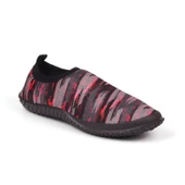 Erkek Kırmızı Kaydırmaz Tabanlı Ergonomik Tasarımlı Dayanıklı Plaj, Havuz, Deniz Ayakkabısı thumbnail 3