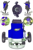 2600 Watt Freze Formika Traşlama Makinesi 12mm Mavi - 1