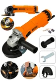 Graizer 750w Avuç Taşlama Makinesi 125mm Bakır Sargılı Spiral Turuncu - 2