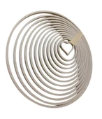 MDF 12'li Boyanabilir Vidasız Kasnak, Makrome - 3