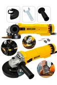 Graizer 750w Avuç Taşlama Makinesi 125mm Bakır Sargılı Spiral Sarı - 1