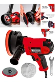 Graizer 450w Elektrikli 125mm Dikey Polisaj Zımpara Makinesi Kırmızı - 1