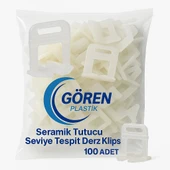 Seramik Tutucu Seviye Tespit Derz Klipsi (100 Adet) - 1mm Derz Aralığı thumbnail 2