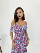 6410 ELBİSE-PEMBE thumbnail 4