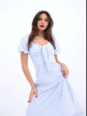 5948 ELBİSE-LOS ANGELES ÇİZGİLİ thumbnail 3