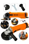 Graizer 750w Avuç Taşlama Makinesi 125mm Bakır Sargılı Spiral Turuncu - 1