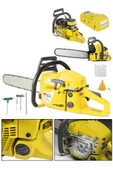Benzinli Testere Hızar 52 Cc 2.9 Hp 8000 Rpm Sarı - 1