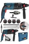 Germany 1200w Kırıcı Delici Hilti Darbeli Matkap 2-28mm - Turkuaz - 2