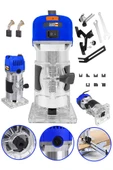 WaltMann 1200 Watt Freze Formika Traşlama Makinesi 6mm Mavi - 1