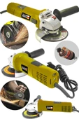 WaltMann Çift Metal Şanzıman Avuç İçi Taşlama 125 mm Sarı - 2