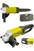 WaltMann Ekstra Güçlü Metal Şanzıman 2800 W 230 Mm Sarı - 1