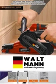 Germany 230V Elektrikli Vakumlu Tozsuz Cila Özellikli Tank Zımpara Makinesi Mavi Kırmızı thumbnail 2