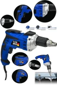 WaltMann Profesyonel Alçıpan Vidalama 520watt Mavi - 1