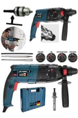 Germany 1200w Kırıcı Delici Hilti Darbeli Matkap 2-28mm - Turkuaz - 1
