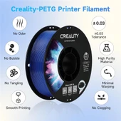 Creality Cr-Petg Şeffaf Mavi Filament 1.75mm 1000Gr - 2
