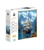 Manzara ve Gemi Puzzle 1000 Parça - 1