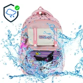 İlkokul Kız Çocuk Çantası 3'lü Set Kuromi Benzeri 40*30 Cm Beslenme Çantası Kalem Kutusu Ortopedik thumbnail 9