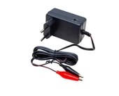 MERVESAN 6v / 12v 1A Akü Şarj Adaptörü 5.5x2.5mm Jaklı + Maşa Kıskaçlı (6 Volt 12 Volt 1 Amper 1000mA) - 3