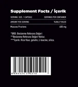 Zeus Nutrition Spektrumlu Mucuna Pruriens 400 mg 60 Kapsül - 3
