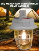 WS-2002 Güneş Enerjili Şarjlı Kancalı Kamp Lambası, Askılı Çadır Lambası thumbnail 3