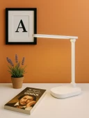 ST-7901 Şarjlı LED Masa Lambası, Dokunmatik Masaüstü Çalışma Masası Lambası 30 SMD LED thumbnail 1