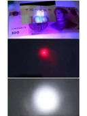 6 Adet Kırmızı Lazer 3in 1 Çok Fonksiyonlu Mini Lazer Fener, Kedi Lazer Oyuncağı - 6