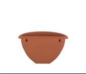 Omnipazar SO-DD01 Dekoratif Damla Duvar Saksı 1.4 Litre Kiremit 6 Adet thumbnail 4