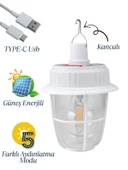 WS-2002 Güneş Enerjili Şarjlı Kancalı Kamp Lambası, Askılı Çadır Lambası thumbnail 2