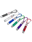 6 Adet Kırmızı Lazer 3in 1 Çok Fonksiyonlu Mini Lazer Fener, Kedi Lazer Oyuncağı - 5