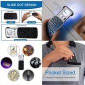 TH-774 Üç Mercekli Işıklı Büyüteç - 6